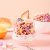 Load image into Gallery viewer, MEIZHOUSHIKE Chia Seed Qiya Seed Strawberry Yogurt Cereal 400g