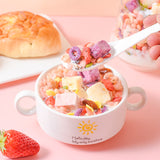 Load image into Gallery viewer, MEIZHOUSHIKE Chia Seed Qiya Seed Strawberry Yogurt Cereal 400g