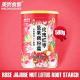 Load image into Gallery viewer, MEIZHOUSHIKE ROSE DATES NUTS LOTUS ROOT POWDER SOUP 500g